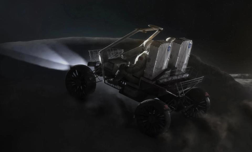 NASA Lunar Terrain Vehicle