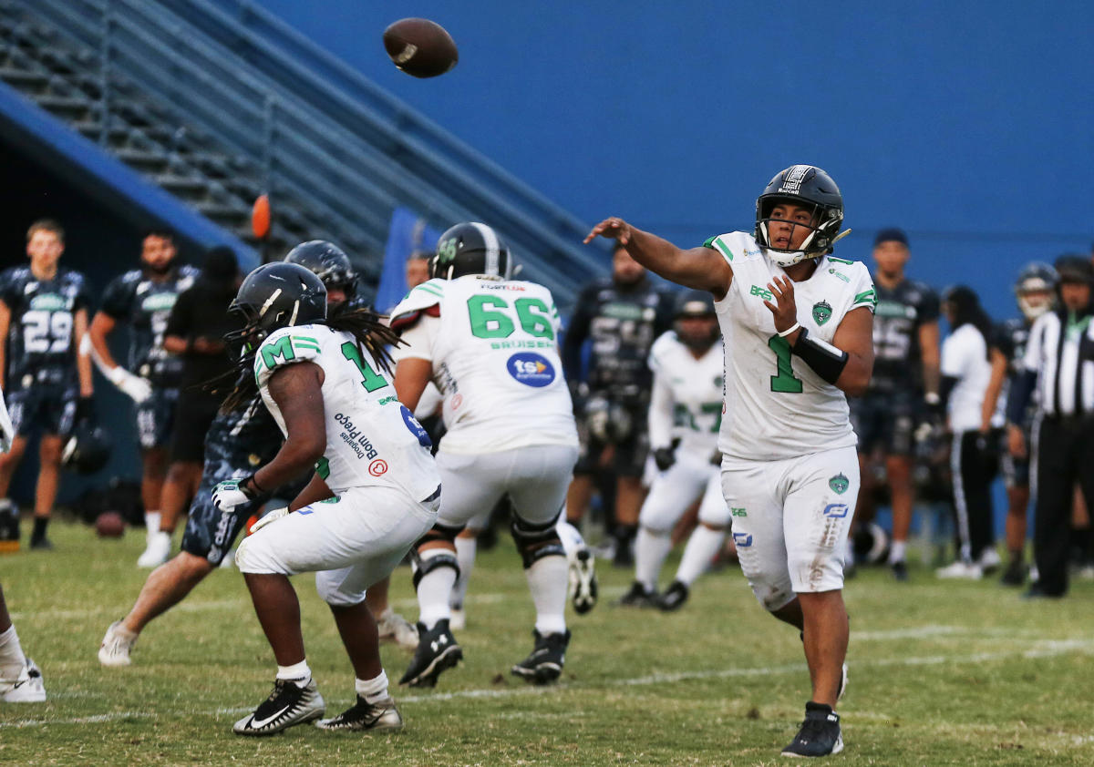 Love for American football reached Brazilian Amazon long before the NFL game in Sao Paulo