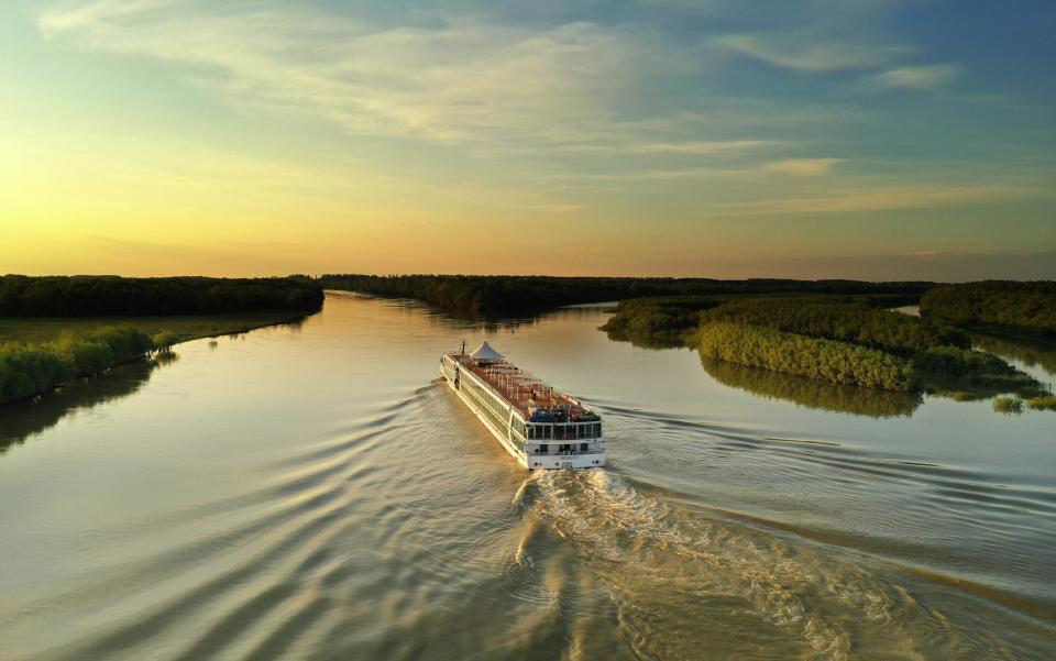 Fred Olsen's Brabant in the Danube Delta