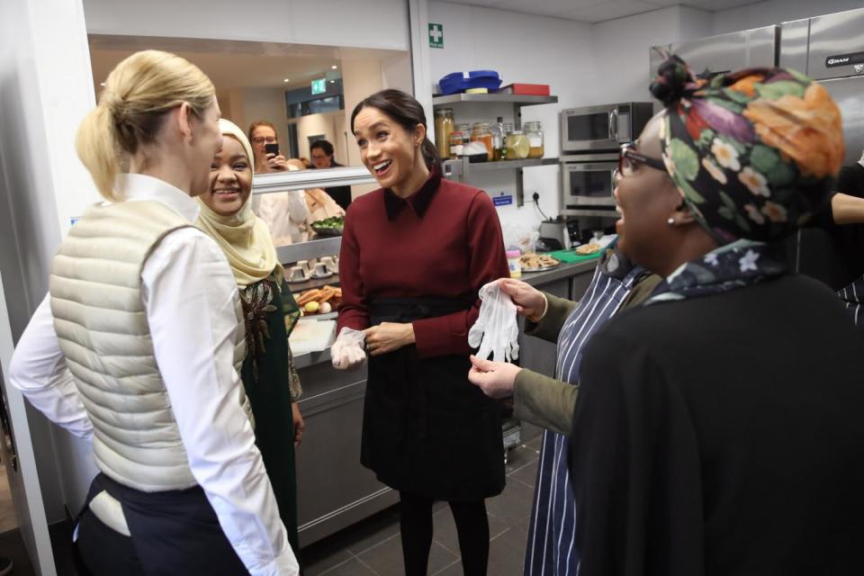 The Duchess told cooks of her pride in their work (Getty Images)