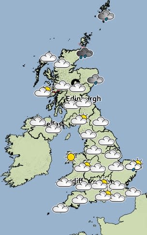 UK weather forecast