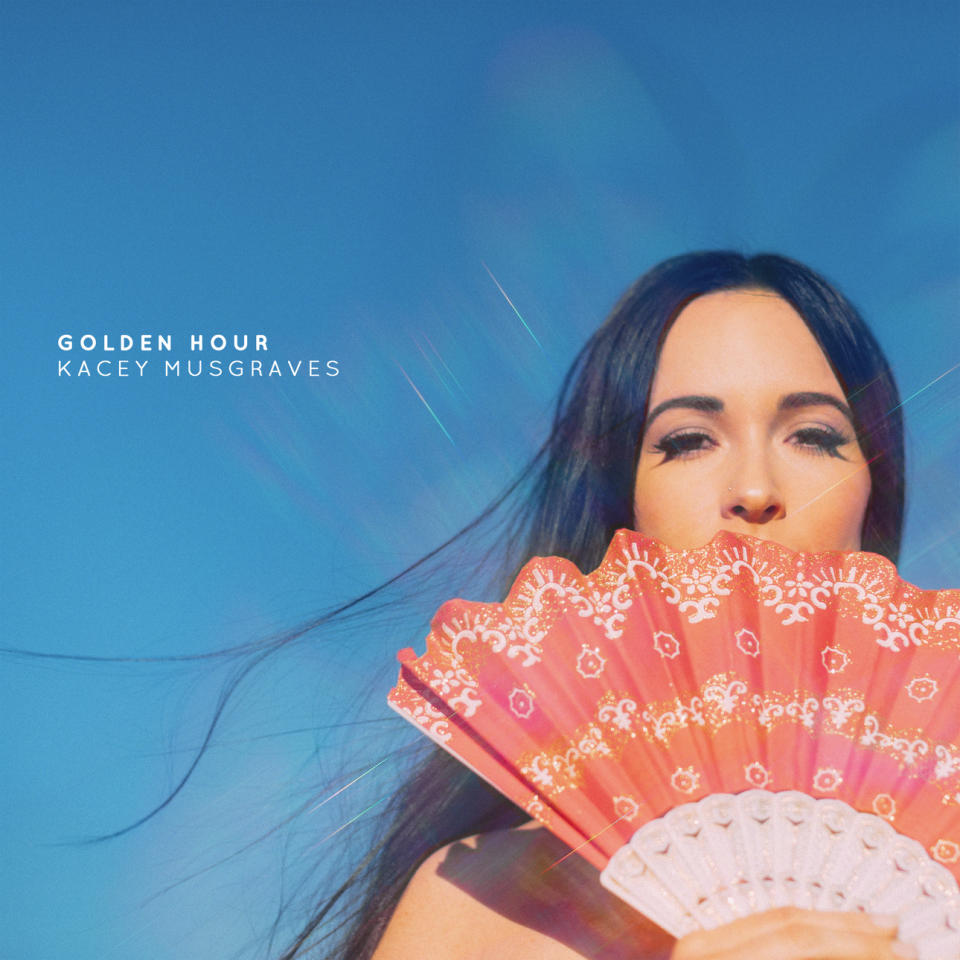 This cover image released by MCA Nashville shows "Golden Hour" by Kacey Musgraves, named one of the top albums of the decade by the Associated Press. (MCA Nashville via AP)