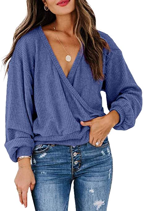 FARORO Women’s Waffle Tunic. Image via Amazon.