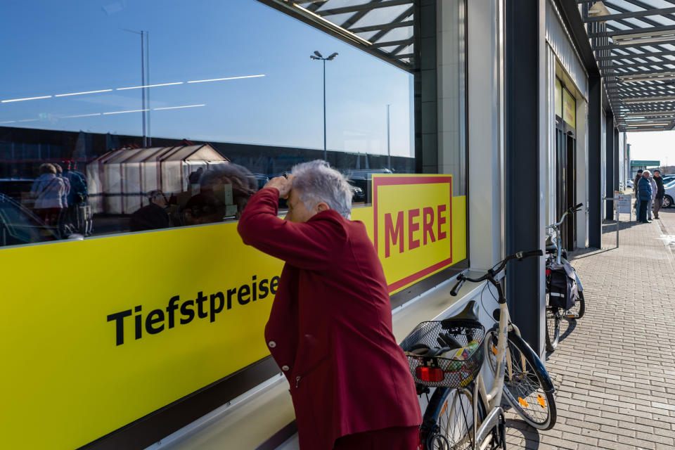 In Leipzig hat der Testlauf für die erste Mere-Filiale Deutschlands begonnen. (Bild: Jens Schlueter/Getty Images)