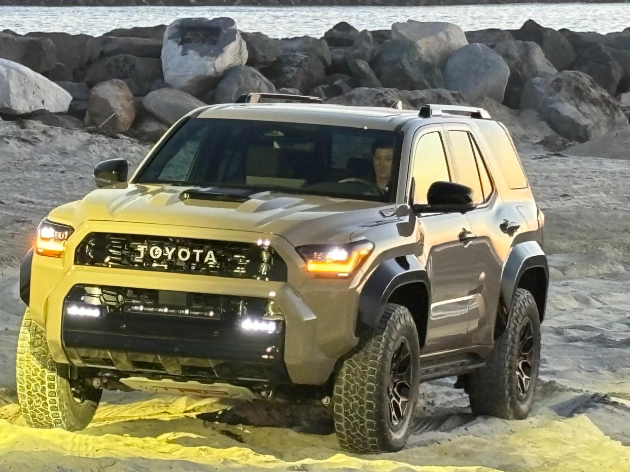 The 2025 Toyota 4Runner midsize SUV goes on sale this fall.