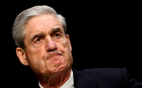 Robert Mueller detailed 11 incidents of alleged obstruction of justice by the president - Credit: Reuters