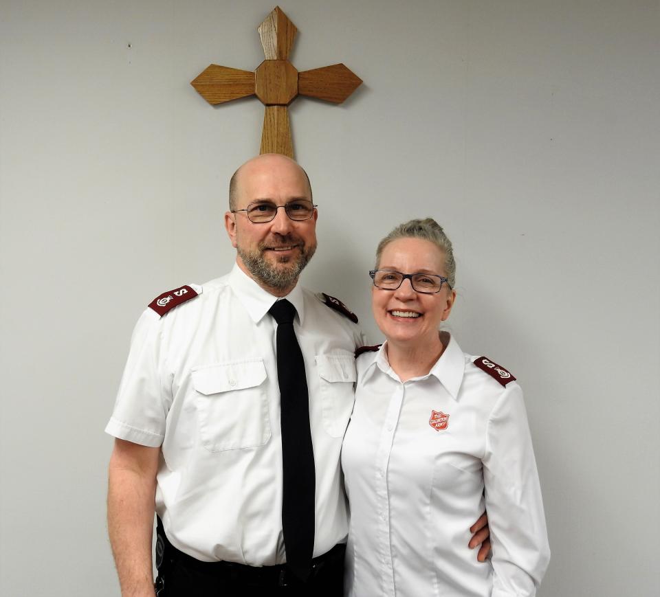 Majors Kevin and Lori Schoch recently took over the Coshocton Salvation Army and have served in various locations over 35 years. They said they want to focus on meeting basic needs, like food and clothing, spiritual outreach and youth programming.