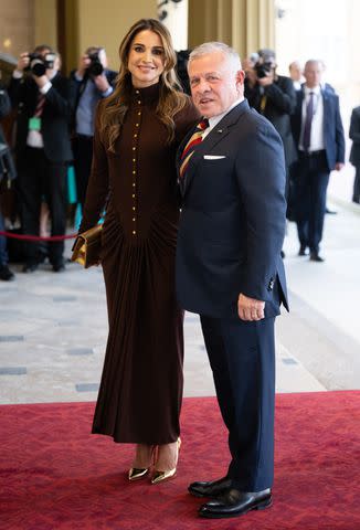 <p>Samir Hussein/WireImage</p> Queen Rania of Jordan and Abdullah II of Jordan