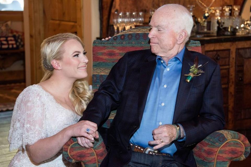 Meghan McCain and John McCain