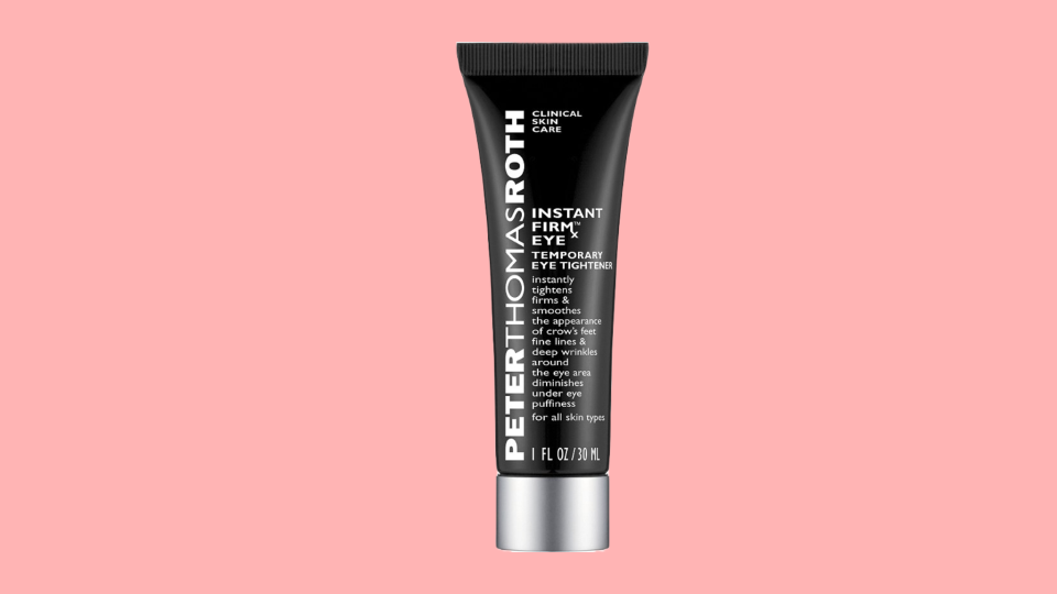 Attain smooth under-eyes with the Peter Thomas Roth Instant FirmX Eye Temporary Eye Tightener.