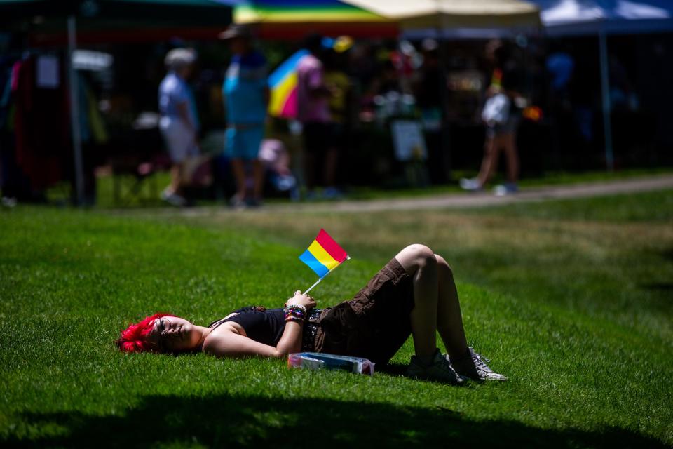Scenes from Holland's 20th Pride Festival on Saturday, June 24, 2023, at Centennial Park.