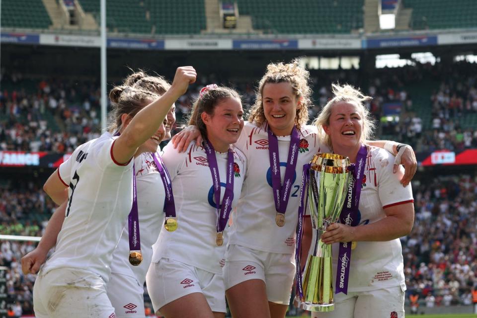 England secured another Women’s Six Nations crown last year (AFP/Getty)