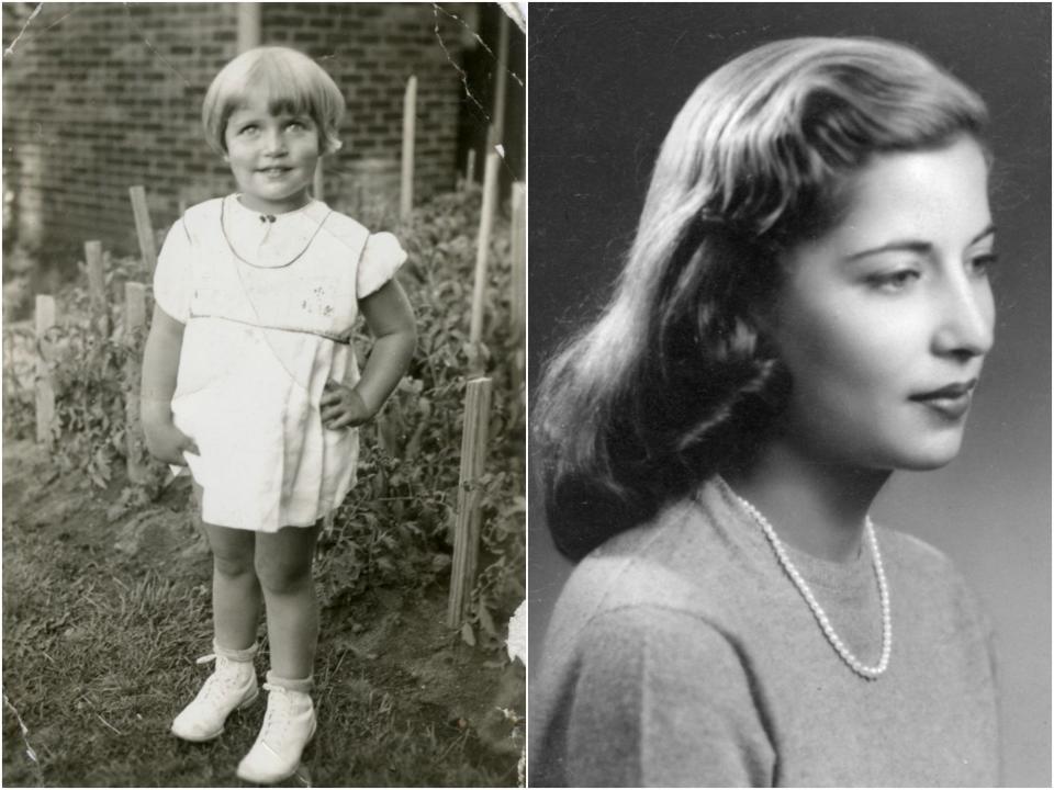 rbg as a child and young woman