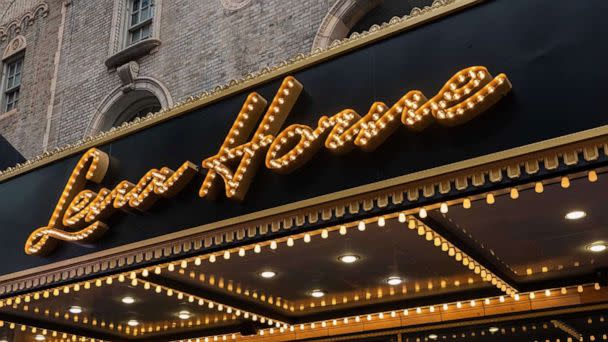 PHOTO: The marquee was unveiled at Broadway's new Lena Horne Theatrein New York City, Nov. 1 2022. (Myrna Suarez/Shutterstock)