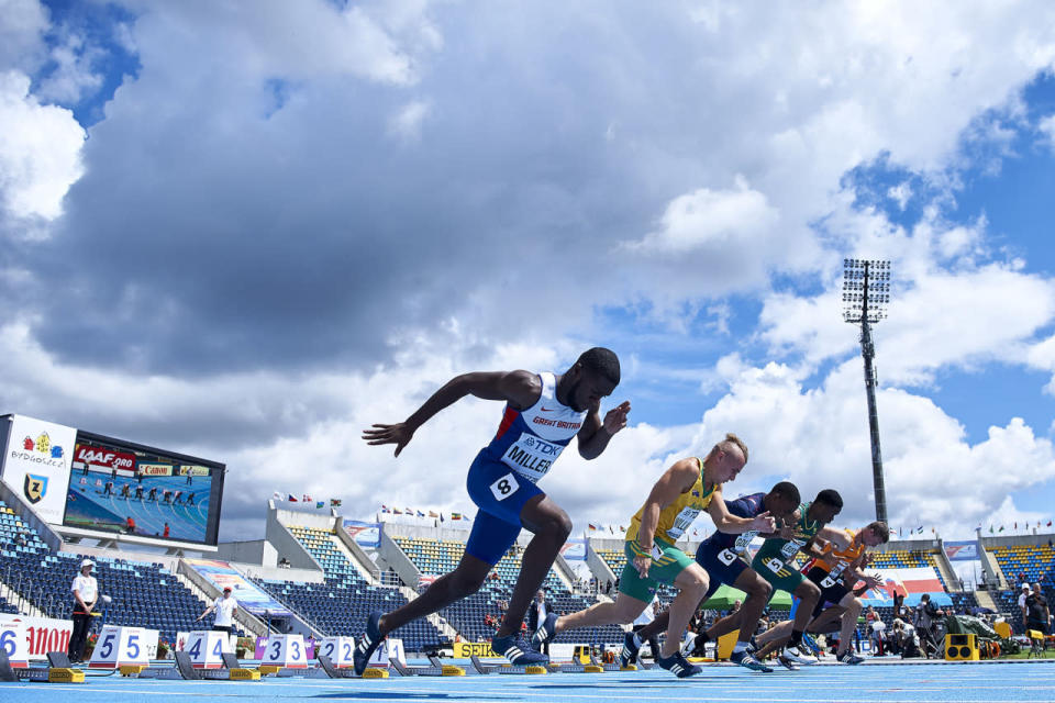 100 meters qualification in Poland