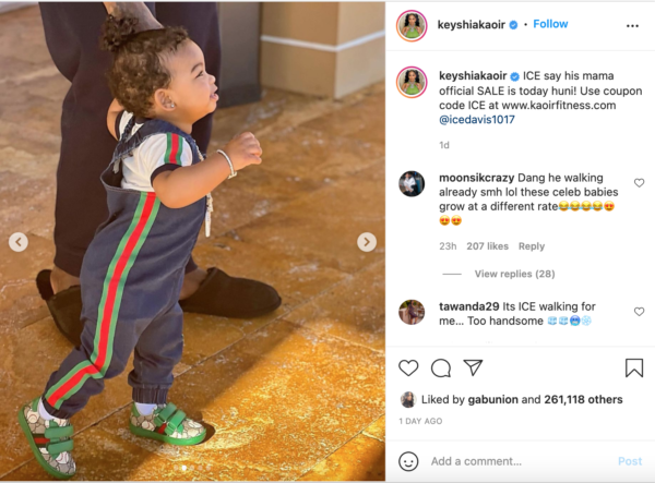 Gucci Mane, Keyshia Ka'oir Davis Welcome Baby Boy Ice Davis