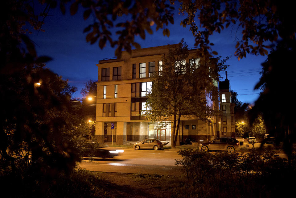 55 Savushkina Street, en San Petersburgo, Rusia, el último domicilio conocido de la Agencia de Investigación de Internet, el 24 de mayo de 2015. (James Hill/The New York Times)