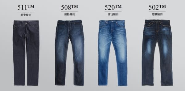 褲型分析] Levi's TAPER Jeans (502 / 508 / 520 / 511)