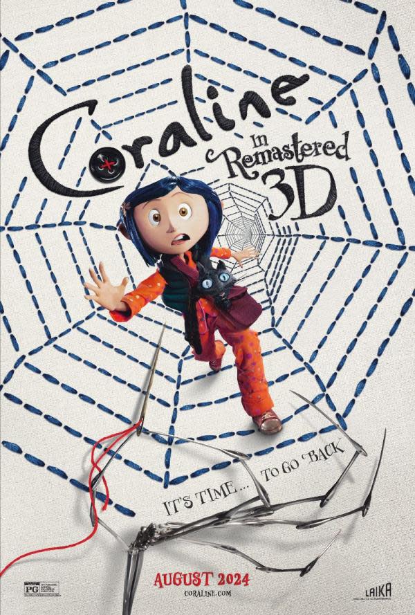 Póster de 'Coraline' remasterizada (Imagen: LAIKA)