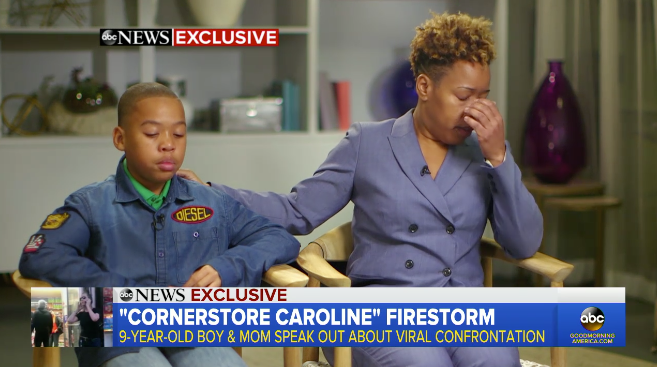 Jeremiah Harvey speaks out about “Cornerstore Caroline.” (Photo: Good Morning America)