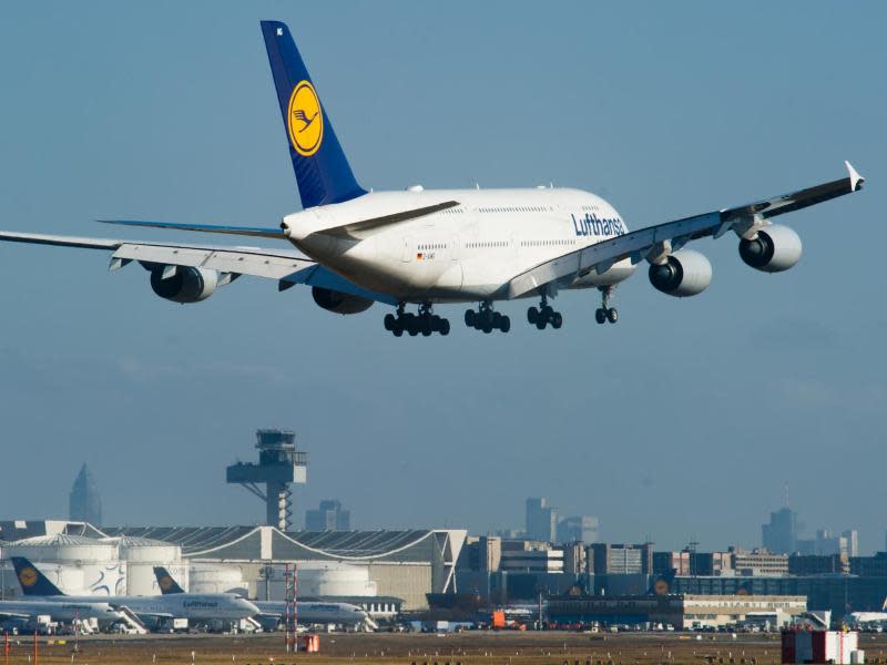 Das Großraumflugzeug A380. Foto: Christoph Schmidt