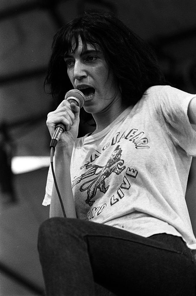 Smith performing in Central Park in 1976