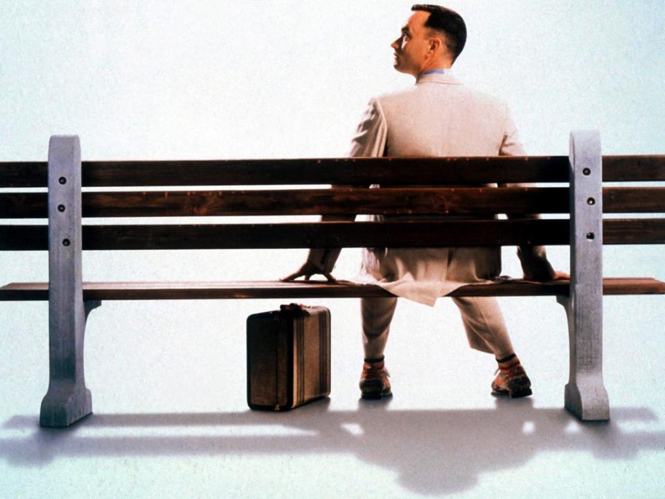 Tom Hanks en Forrest Gump (Paramount/Kobal/Shutterstock)