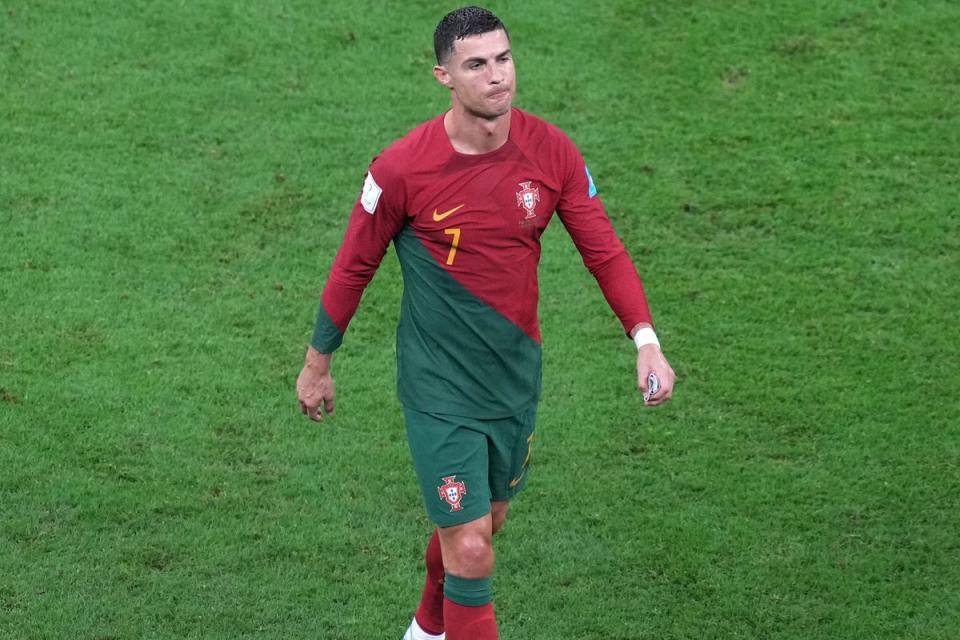 Cristiano Ronaldo has not threatened to quit the World Cup, according to the Portuguese Football Federation (Peter Byrne/PA) (PA Wire)