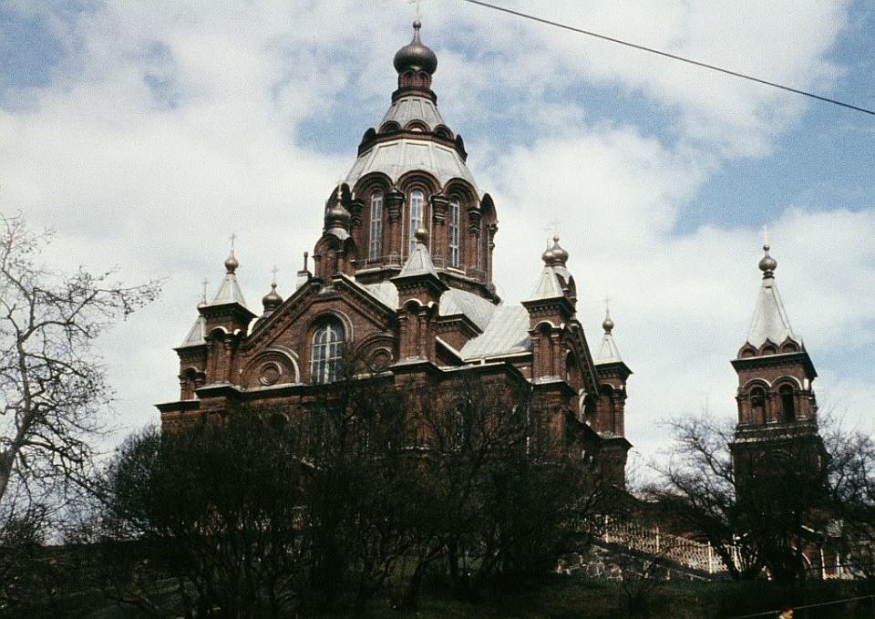 A 1965 file photo of Uspenski Cathedral, an Orthodox Church in Helsinki, Finland.