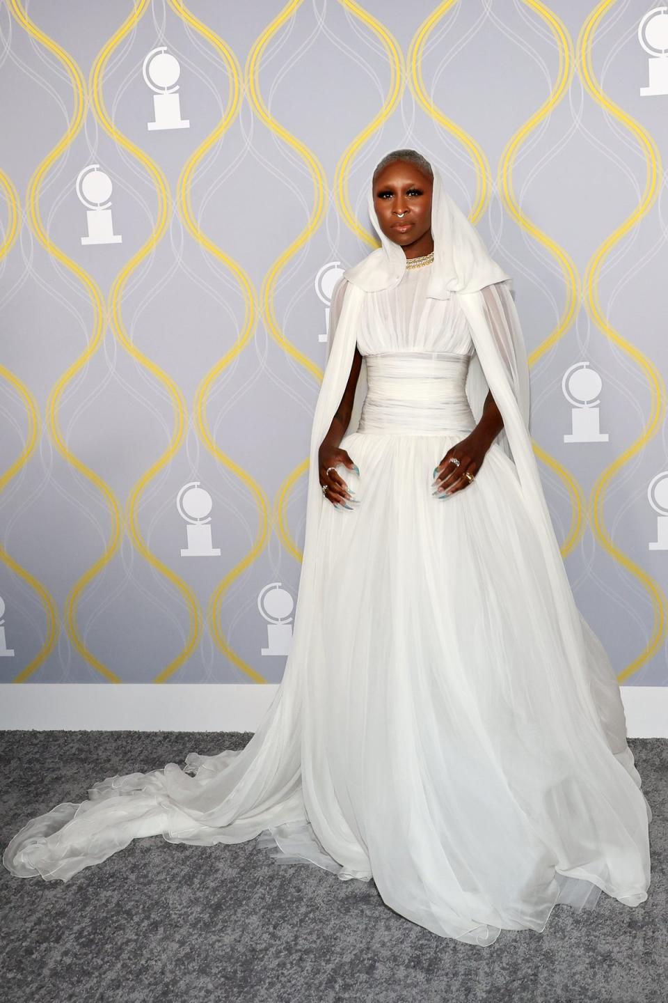 Cynthia Erivo attends the 75th Annual Tony Awards at Radio City Music Hall (Getty Images)