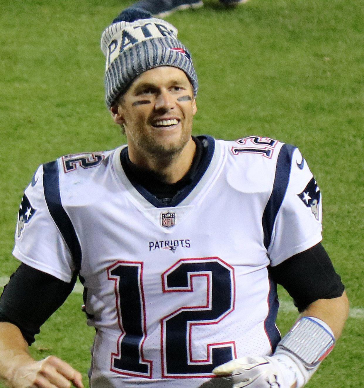 Tom Brady, a National Football League player.