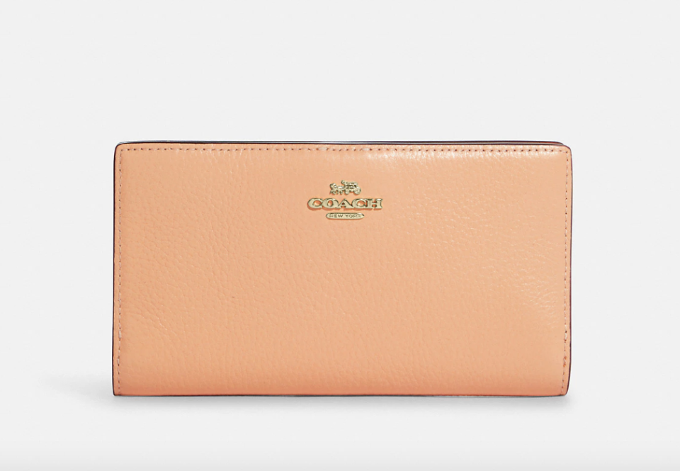 Slim Zip Wallet (Photo via Coach Outlet)