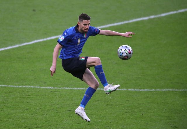 Italy’s Jorginho has been one of the most impressive players of the tournament 