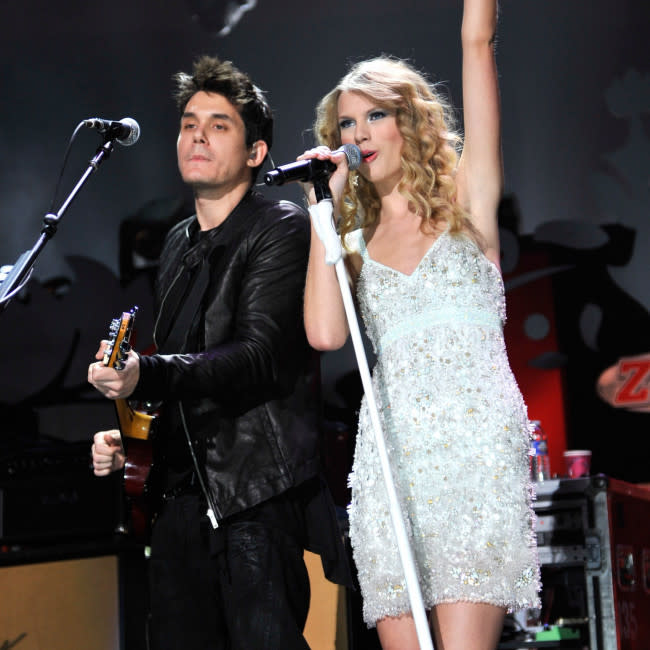 John Mayer y Taylor Swift credit:Bang Showbiz