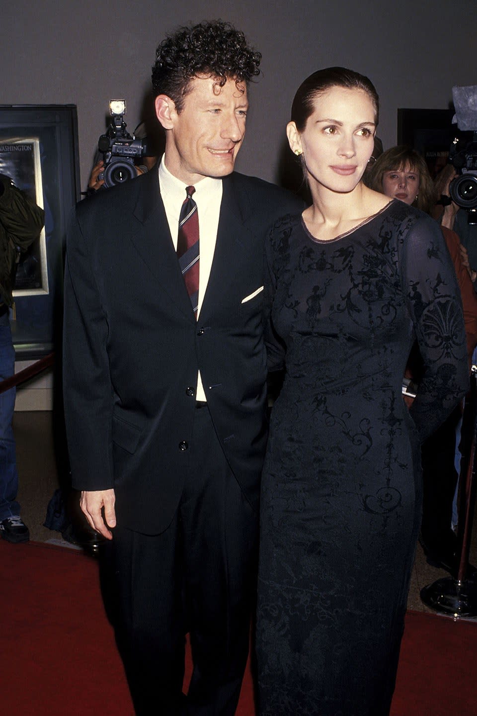 Julia Roberts and Lyle Lovett