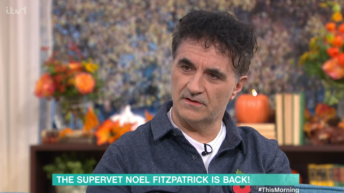 Noel Fitzpatrick on ITV's This Morning. (ITV screengrab)