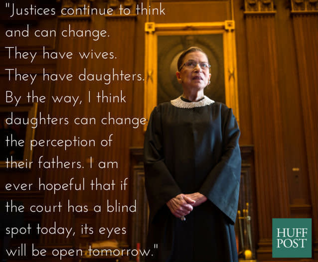 <em><small >Interview with <a href="http://news.yahoo.com/katie-couric-interviews-ruth-bader-ginsburg-185027624.html" target="_hplink" sl-processed="1" >Yahoo News in July 2014.</a></small></em>