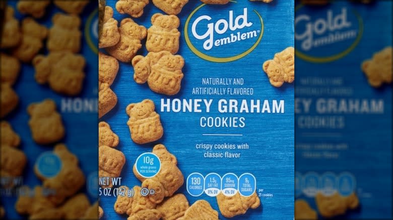 gold emblem honey graham cookies