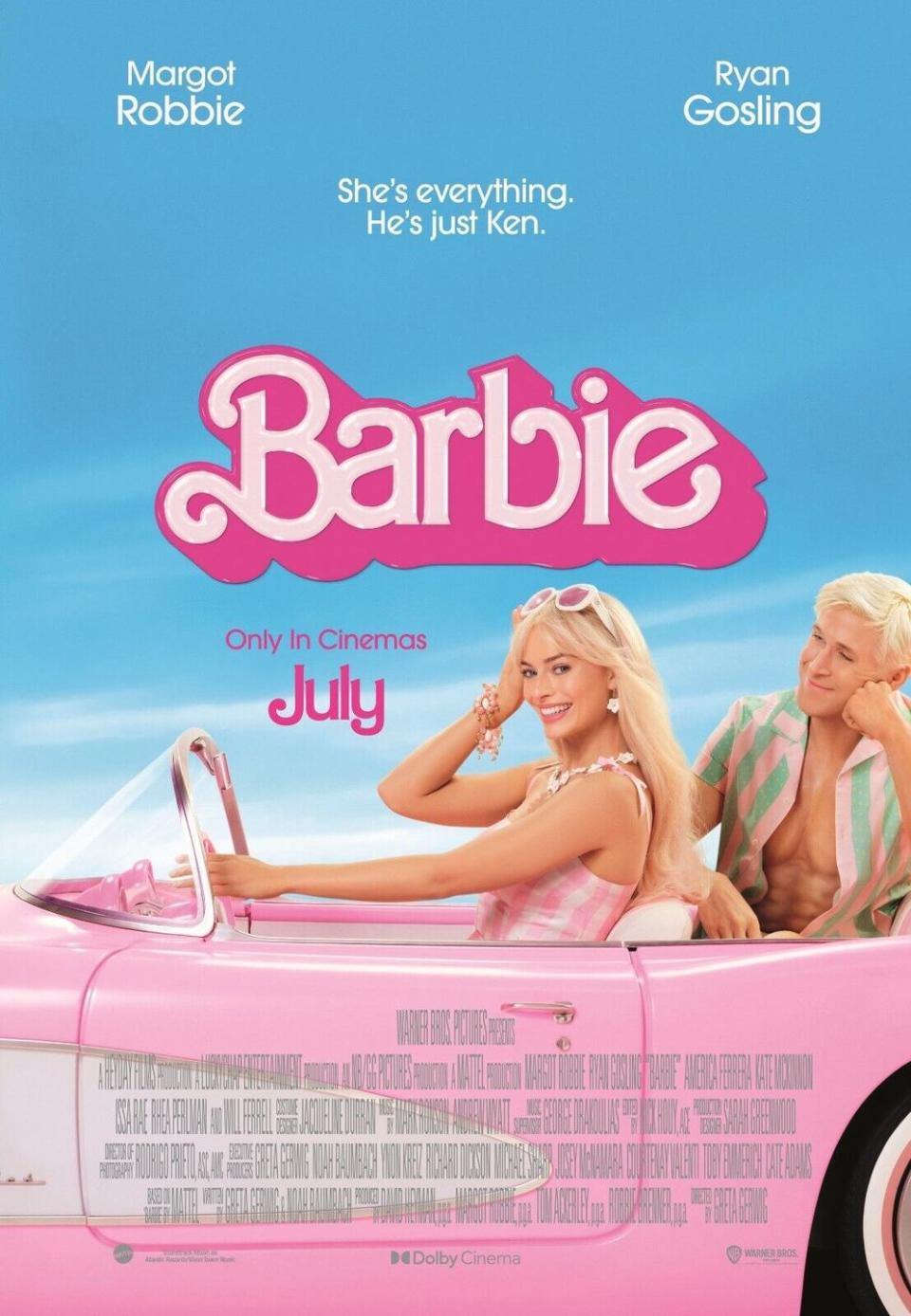 barbie film poster