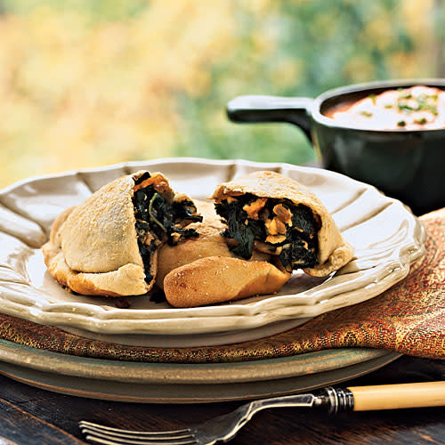 Spinach and Kale Turnovers