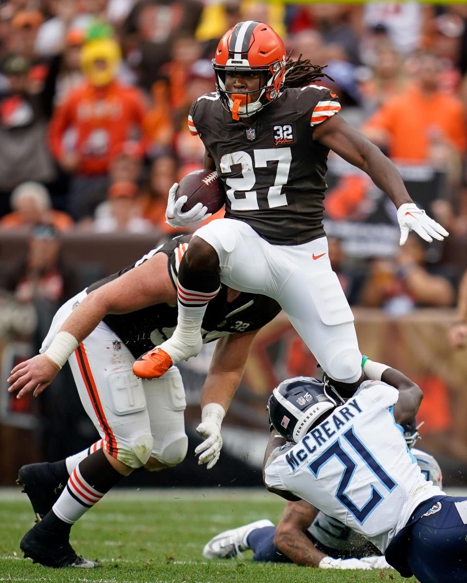 Will Kareem Hunt and the Cleveland Browns beat the Baltimore Ravens in their NFL Week 4 game? NFL Week 4 picks and predictions weigh in.