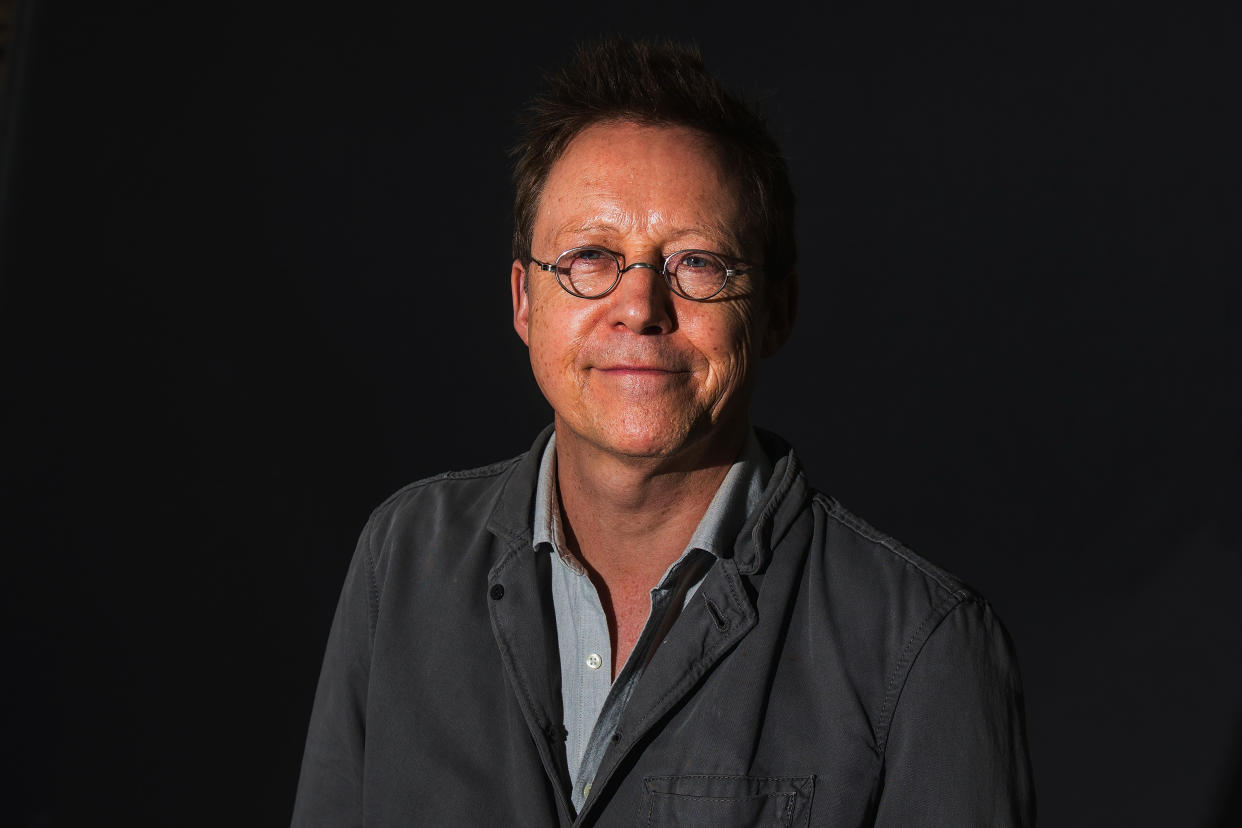 Simon Mayo at the Edinburgh International Book Festival in 2018. (Photo by Simone Padovani/Awakening/Getty Images)