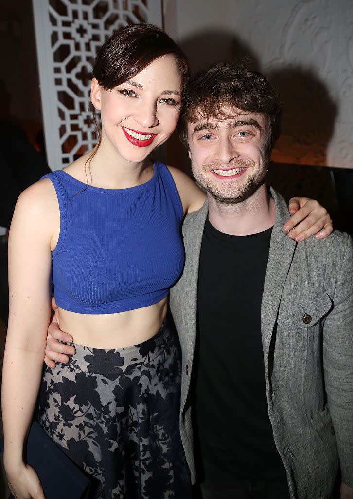 daniel radcliffe and erin darke's relationship history