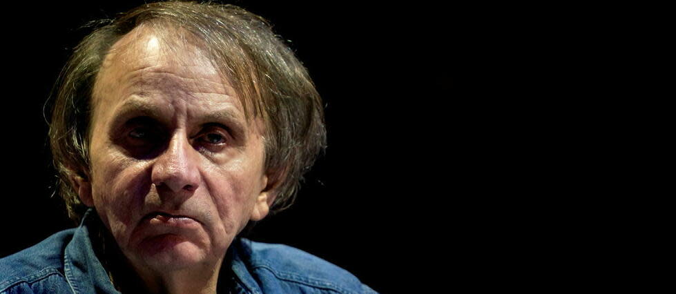 Michel Houellebecq évoque « la déflagration de violence » de la bande-annonce du film qui le met en scène.   - Credit:LIONEL BONAVENTURE / AFP