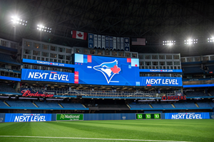 New outfield video displays for Toronto Blue Jays from Daktronics