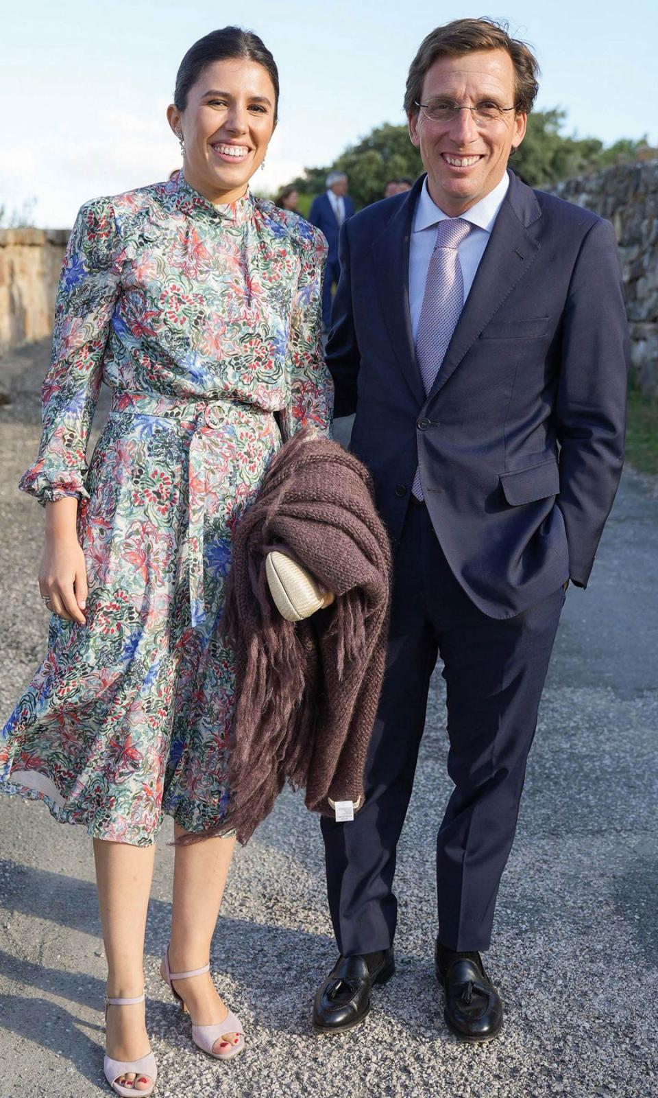 Teresa Urquijo y Almeida en la boda