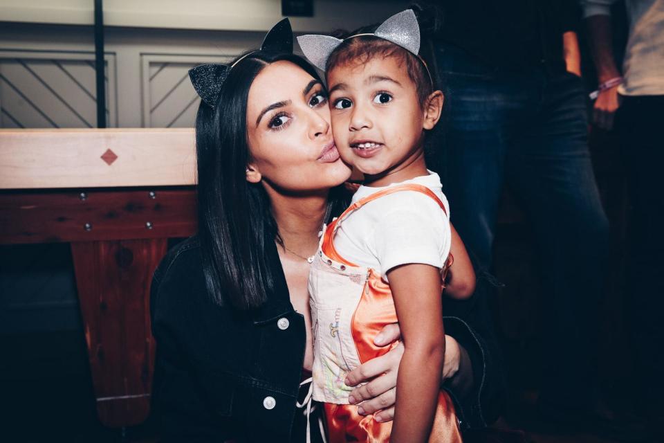Only me: North isn't the biggest fan of her siblings (Getty Images)