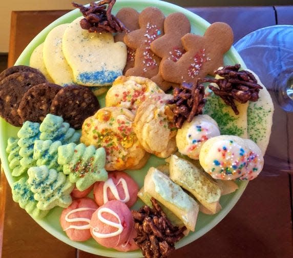 One of my cookie trays.