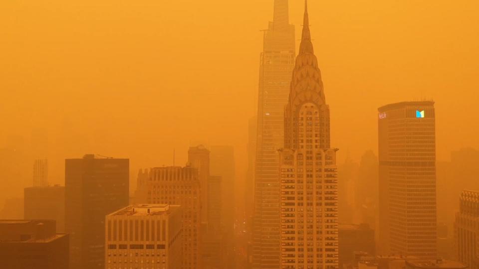 New York City on Wednesday (Anadolu Agency)