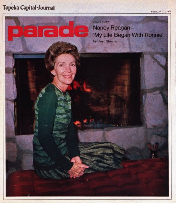 <p>Ronald Reagan was married to his No. 1 fan. A few months before the Republican convention, wife Nancy, 53, couldn’t say enough good things about her husband. “When I look at Ronnie and assess the kind of man he is, the kind of qualities he has, I think he’s wonderful and I think he’d be great for the presidency,” she said. Called “a woman of considerable chic and iron discipline” by <em>Parade</em> and “Mommy” by Reagan, Nancy was credited in this article for helping the former governor get where he was—on the cusp of become a serious presidential candidate.</p>